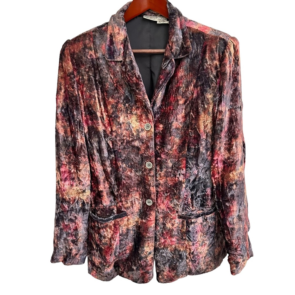 Jeanology Crushed Velvet Jacket 14